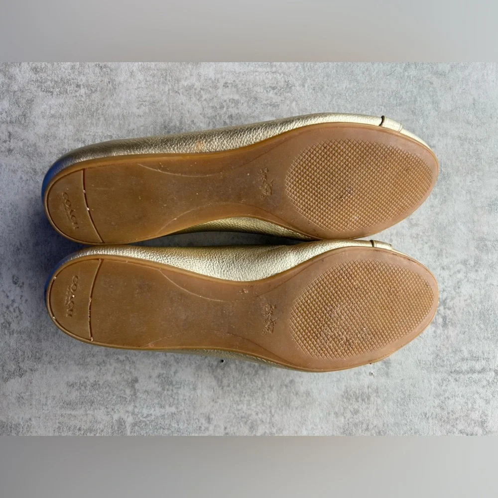 Coach Merilyn Platinum Ballet Flats - Picture 5 of 10